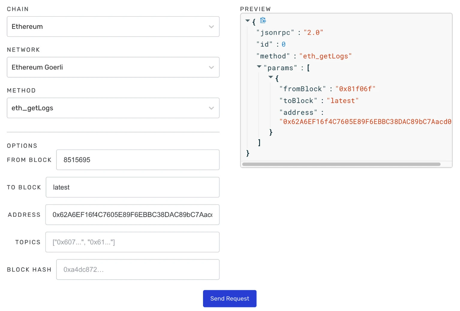 compose example